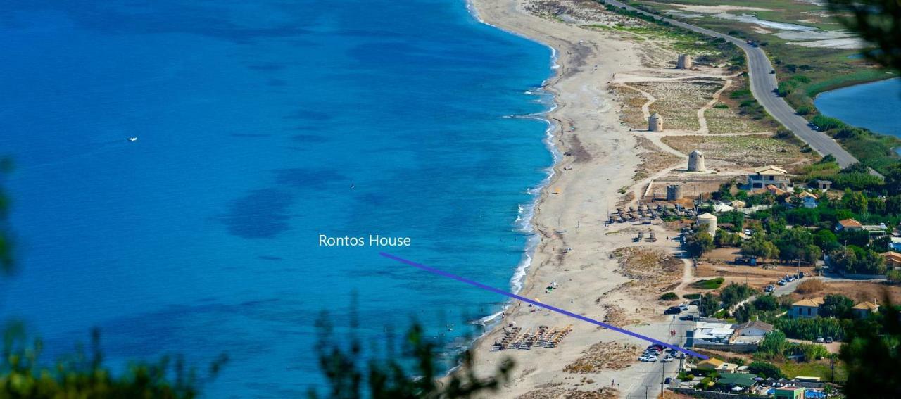 فيلا Rontos House, Seaside اجيوس ايوانيس المظهر الخارجي الصورة